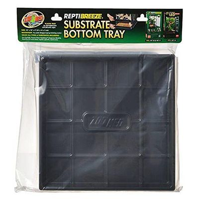 Zoo Med ReptiBreeze substraat bodemlade, klein/medium past NT10 NT11 NT15 16 L x 16 W x 2 H