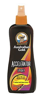 Australian Gold Dark Tanning Accelerator med omedelbar bronzer – från USA