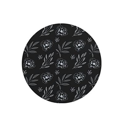 Questo Casa, Stampa Digitale Tondo Tappetino per Mouse, Base Antiscivolo, per Ufficio e Casa, Diametro: 22 Cm