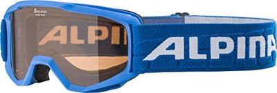 ALPINA Unisexe - Enfants, PINEY Lunettes de ski, Bleu, One Size