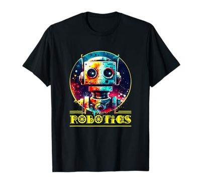 Robot Shirt Funny Robot Costume Technology Shirt AI Robotics T-Shirt