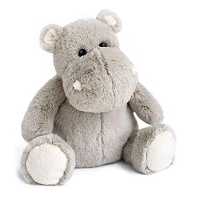 Histoire d'ours HO2903 - Hippo'dou, 25 cm, cinzento
