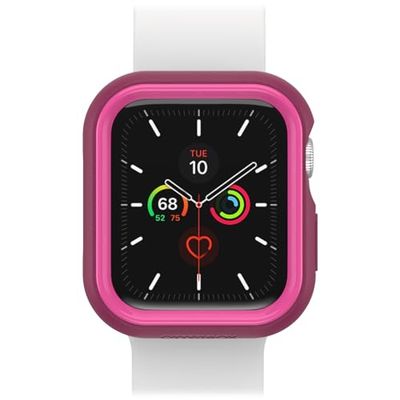 OtterBox Watch Bumper voor Apple Watch Series SE (2nd/1st gen)/6/5/4-44mm, Schokbestendig, Valbestendig, Slanke beschermhoes voor Apple Watch, Beschermscherm en Randen, Roze