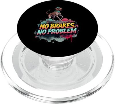 Divertido regalo de patineta para dueños de perros puntero de pelo corto PopSockets PopGrip para MagSafe