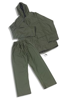 Ensemble de Pluie Eskubi Pu Eskubi Xl Vert