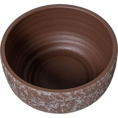 Alexandra House Living Set di fioriere Marrone Ceramica 3 Pezzi