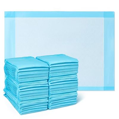 Medline Ultra Lightweight Tissue and Plastic 17” x 24” Disposable Underpad, Great for Changing Table and Surfaces, 100 Count
