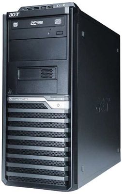 Acer Veriton M4620G PC, Processore Intel Core i7, 3.40 GHz, 64 Bit, RAM 8 GB