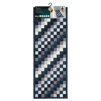 JVL Mega Runner Mat - Alfombrilla (57 x 150 cm), diseño de píxeles