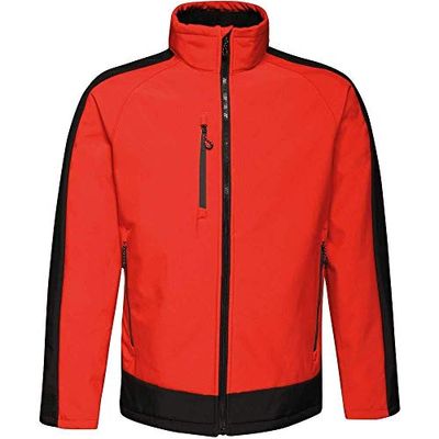 Regatta professionell kontrast vattenavvisande 3 lager membran softshelljacka, L, ClassRed/Blk, 1