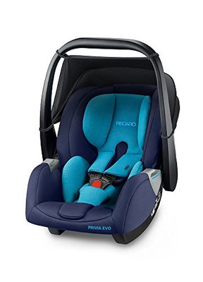 RECARO Privia Evo - Silla de coche, grupo 0+, color xenon blue