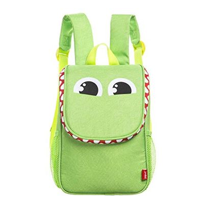 ZIPIT Wildlings Voedseltas met riemen, groen, groen, 27 cm, Voedseltas