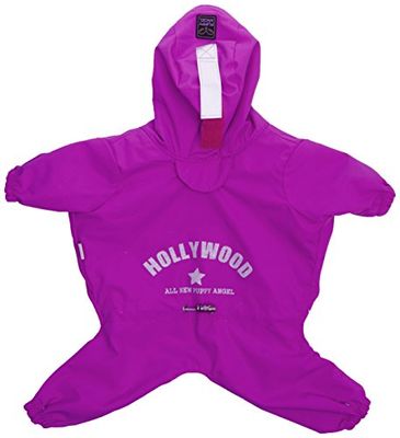 Puppy Angel Multi Protect Bodysuits - Chubasquero, 4XL, Color Morado