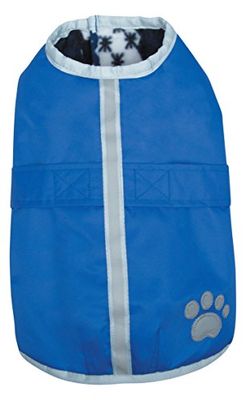 Zack & Zoey Polyester Nor'easter Hondendeken Jas, Large, Blauw