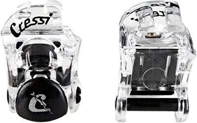 Cressi Buckles For Mask Hebillas de Repuesto para la máscara de Buceo Moon Kid, Unisex-Adulto, Claro, Talla única