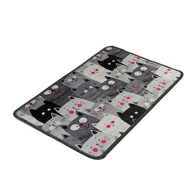 Tapis de bain Blushing cats
