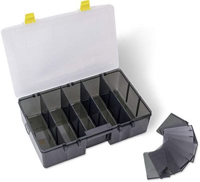 Blackcat Black Cat Tackle Keeper D15 diep 35cm x 22cm x 10cm, geel/grijs, 15