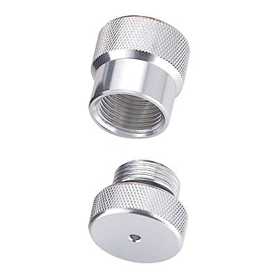 TECNOMAR TAPON DIN aluminium (kraan en regelaar), volwassenen unisex, meerkleurig (blauw), eenheidsmaat