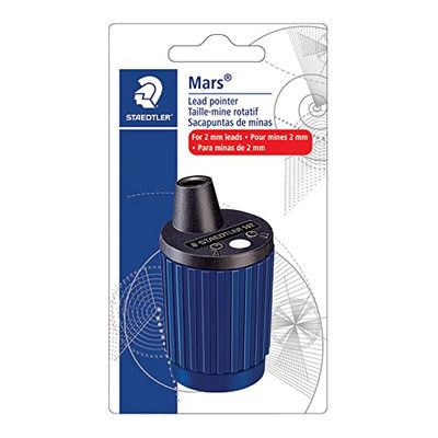 Staedtler 502 BK A6 Mars - Puntero giratorio y bañera para cables de 2 mm, 502BKA6, color azul