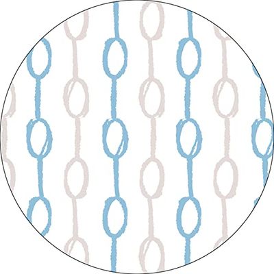 Bonateks, Round Digital Printed Mouse Pad, Non-Slip Base, for Office and Home, Diameter:22cm