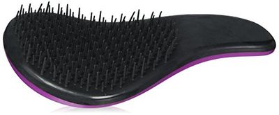 Detangling Hair Brush - Best Detangler Brush by Debonhair - Easily Removes Tangles & Knots - Detangling Brush For All Hair Types (Wet, Dry, Short, Long, Thick) - Adults and Kids (Gorgeous Purple)