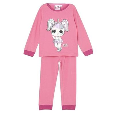 Disney Pyjama Lol Surprise meisjes, Roze, 6 Jaren