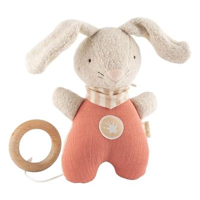 SIGIKID 39928 Boîte à musique en forme de lapin