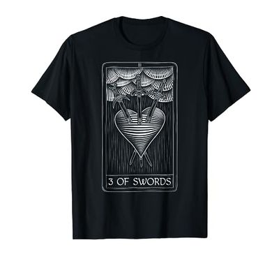 Tarot Card 3 Of Swords III T-Shirt