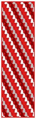 Doge Milano Chemin de cuisine, 100% Made in Italy, Tapis résistant aux taches avec impression numérique, Tapis antidérapant et lavable, Modèle Amata, 180x52 cm