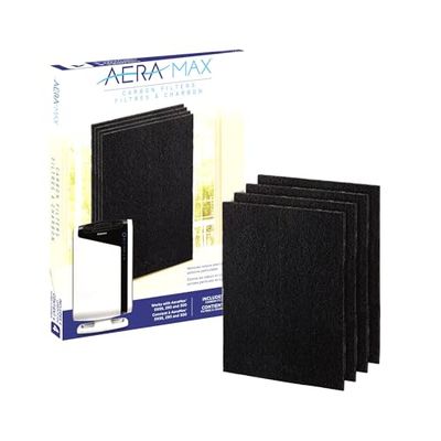 Fellowes Pack de 4 Filtres Carbone pour Purificateur d'air DX95