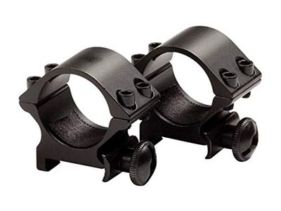 Strike Systems - Anelli di Montaggio per lampade, 25,4 x 6 x 21 per Adulti, Unisex, Taglia Unica, Colore: Nero