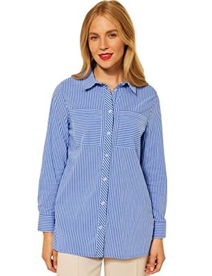 Street One Dames A343393 Longblouse, origineel blauw, 36