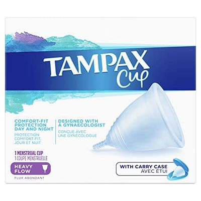 Tampax Coupe Menstruelle Abondante, 1 Pièce