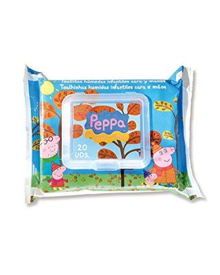 Świnka Peppa - 8410800061606 - Świnka Peppa Świnka do twarzy i rąk 20 sztuk