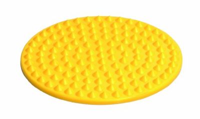 Togu Senso - Plataforma de Equilibrio para Fitness, Color Amarillo, Talla 17 cm