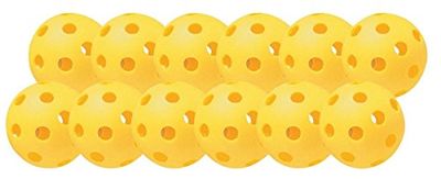 Champion Sports Plastique Softball, PLSBYL, Jaune, 12-inch