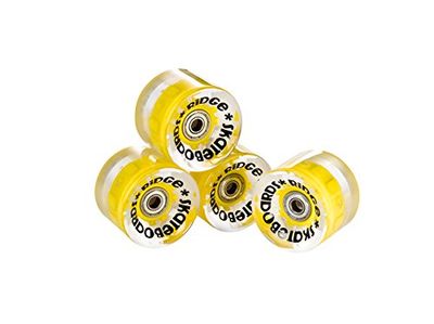 Ridge skateboard Rollen Cruiser Gul LED STANDARD