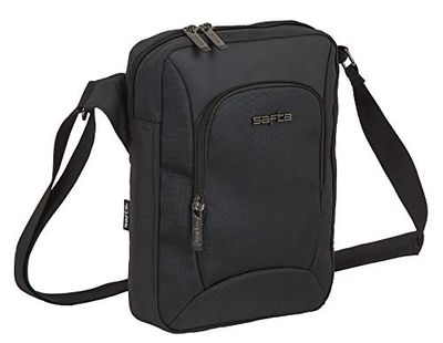 Safta M809c, Bandolera Unisex Niños, Negro (Black), M