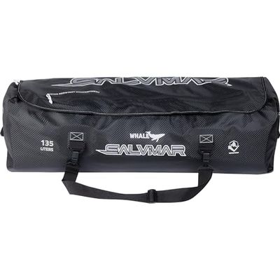 SALVIMAR Whale, borsa porta attrezzatura pesca subacquea, apnea, nuoto, sport acquatici, capienza 135 litri, Carbon Look