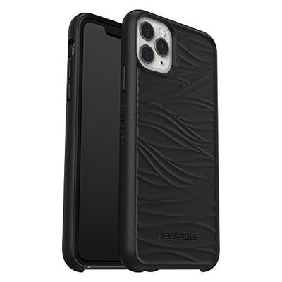LifeProof pour Apple iPhone 11 Pro Max, coque antichoc fabriquée à partir de plastique recyclé et provenant des Océans, Série Wake, Noir