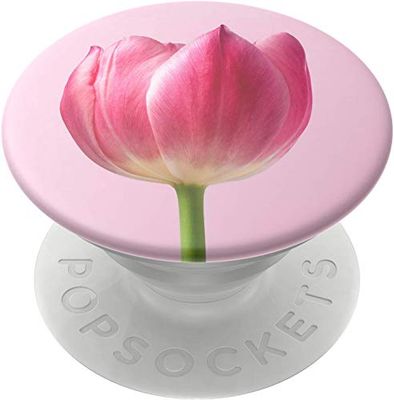 PopSockets PopGrip - Soporte y Agarre para Teléfonos Móviles y Tabletas con un Top Intercambiable - It Takes Tulip