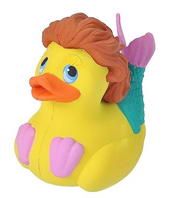 Wild Republic Patos de Goma Rubber Duck, Color Sirena, 4" (23217)
