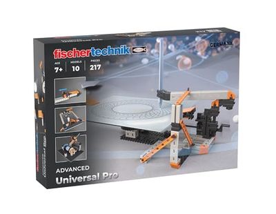 fischertechnik Universal Pro 571903 – kit di costruzioni, giocattolo tecnico, 10 modelli, dai 7 anni in su