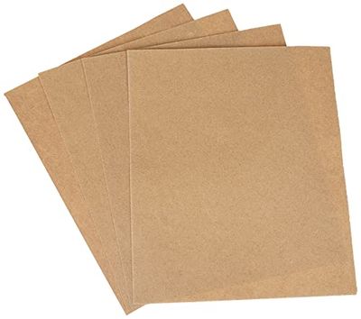 Savy 2910003 papel de vidro grão médio 4 folhas