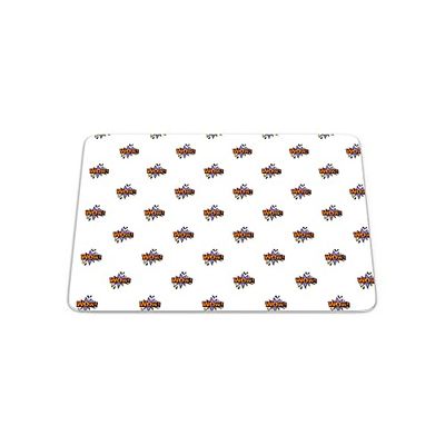 Bonamaison, Digital Print Rectangle Mouse Mat Non-slip Base for Office and Home, Size: 22x18cm