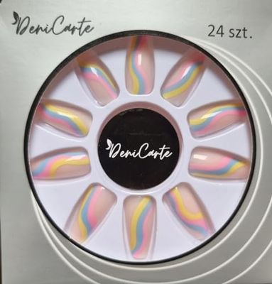 Nail Artificial Decorated Nail Tips Designs Deni Carte