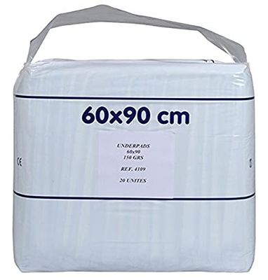 NRS Healthcare Abena Abri-Soft Excellent Disposable Bed Protectors 900 x 600 mm (35.5 x 23.5 inch) (Eligible for VAT relief in the UK)