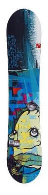 HEAD Youth Rocka Snowboard - 128 cm - Multicolor (Blue/White)