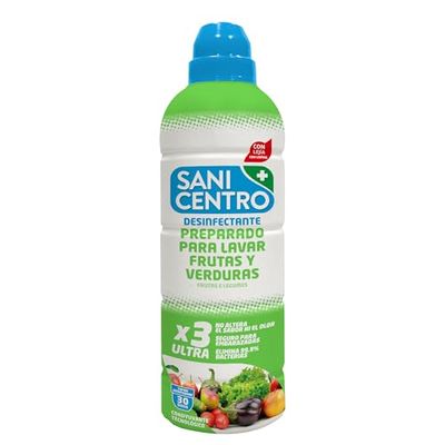 Sanicentro Limp Frutas/Verduras, Estándar, 750 ml (Paquete de 1), 750