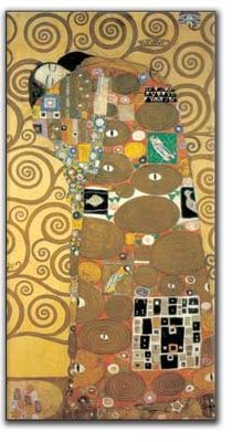 KLIMT - Embrace (panelen 72x140 cm)